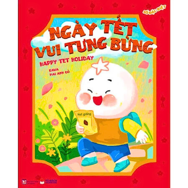 ehon song ngữ - số đặc biệt - ngày tết vui tưng bừng - happy tet holiday - Ảnh 2
