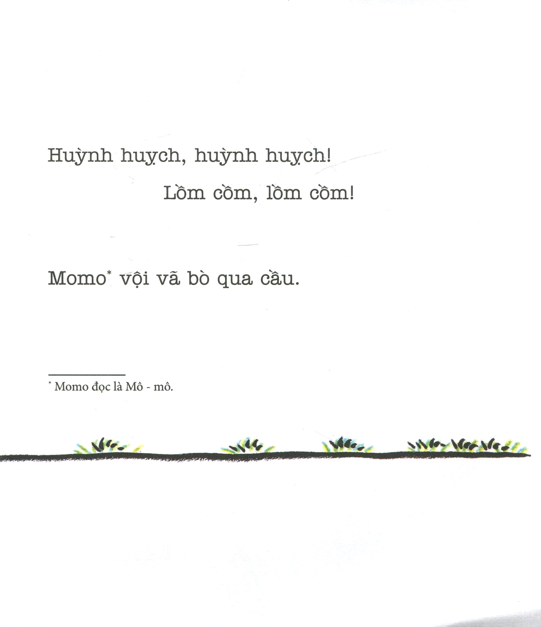 ehon thực phẩm cho tâm hồn - chơi cùng momo chú bé quả đào - momo đi đâu vội thế? (tái bản 2023) - Ảnh 3