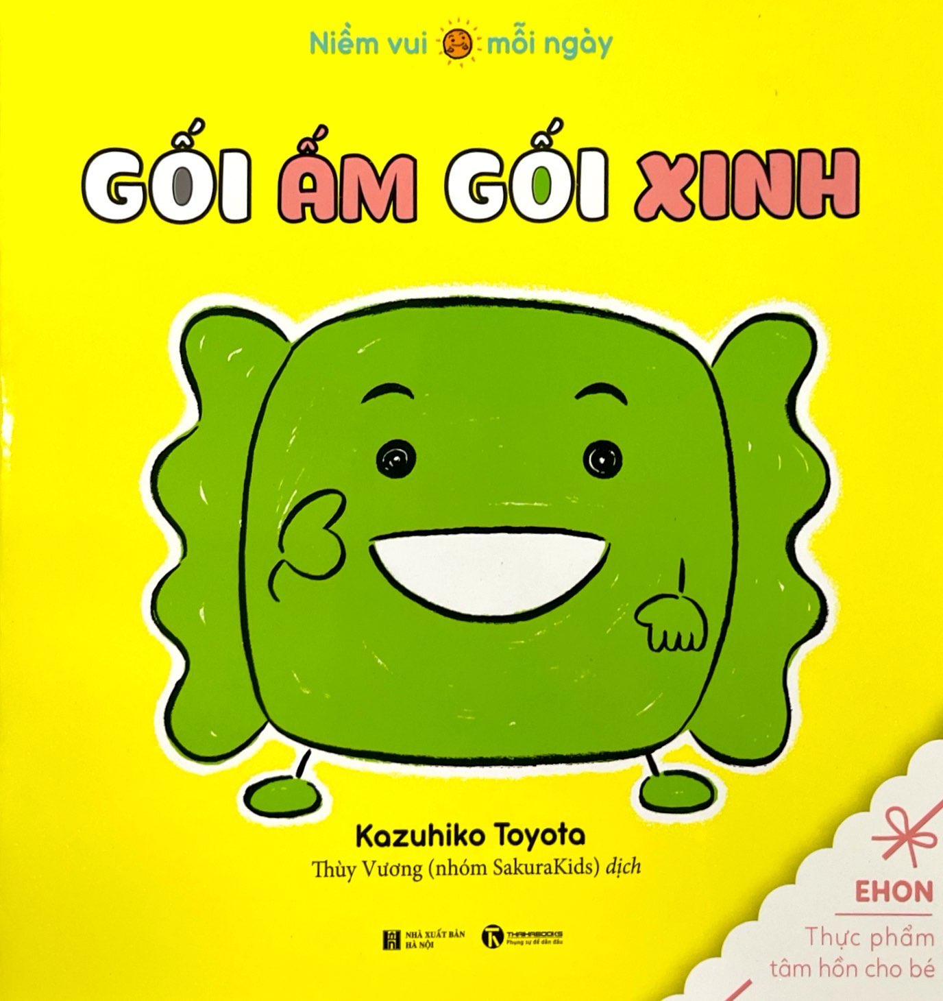 ehon thực phẩm tâm hồn cho bé - niềm vui mỗi ngày - gối ấm gối xinh - Ảnh 2