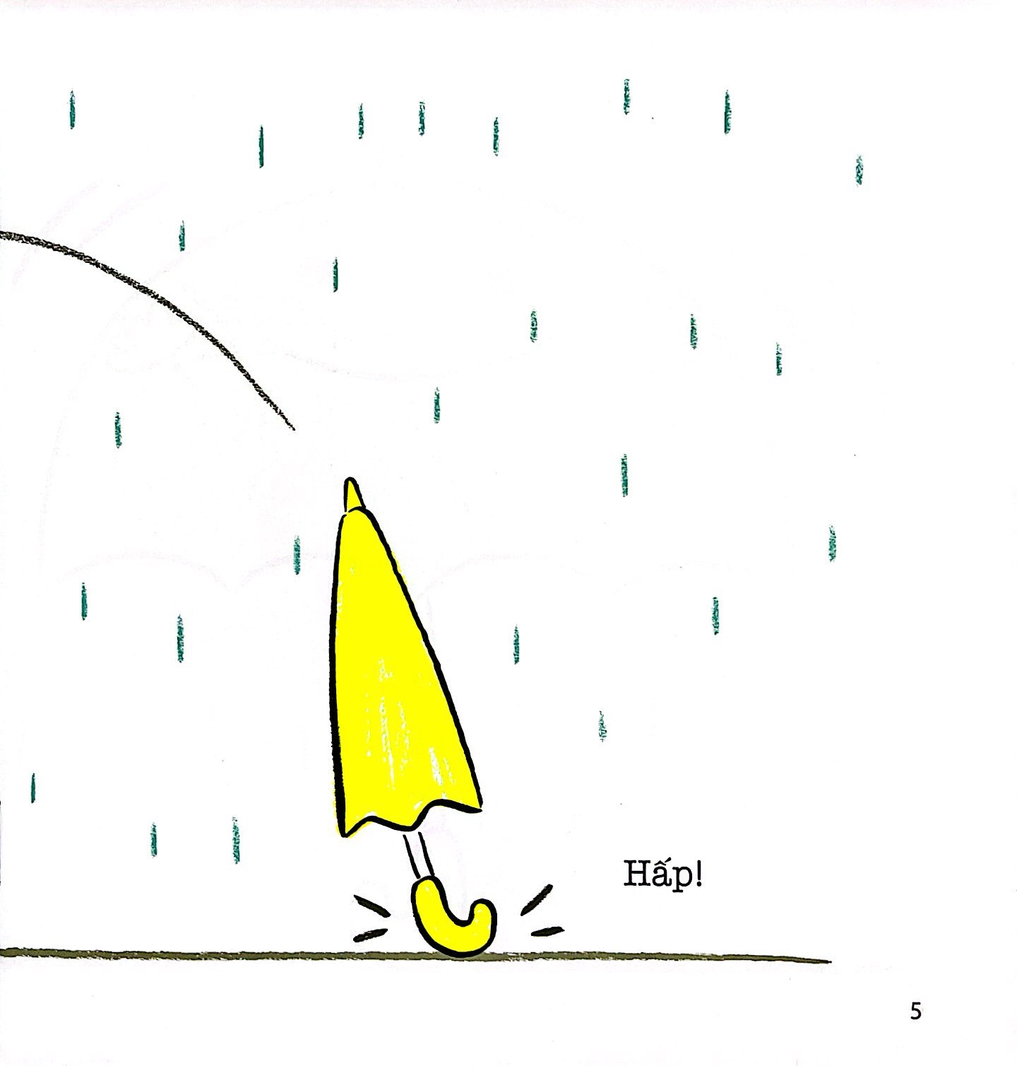 ehon thực phẩm tâm hồn cho bé - niềm vui mỗi ngày - tớ là cái ô - Ảnh 4