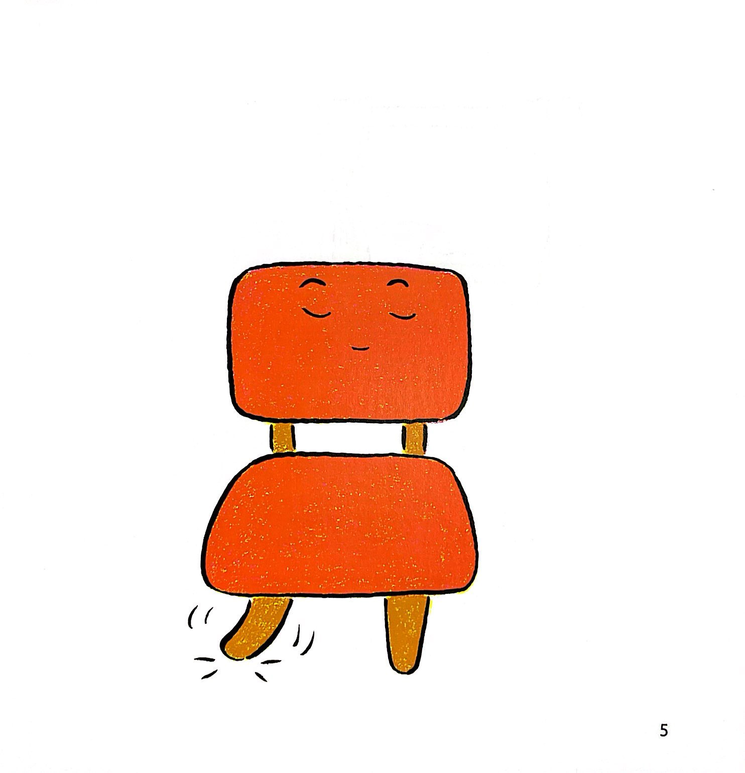 ehon thực phẩm tâm hồn cho bé - niềm vui mỗi ngày - tớ là ghế nhỏ - Ảnh 4