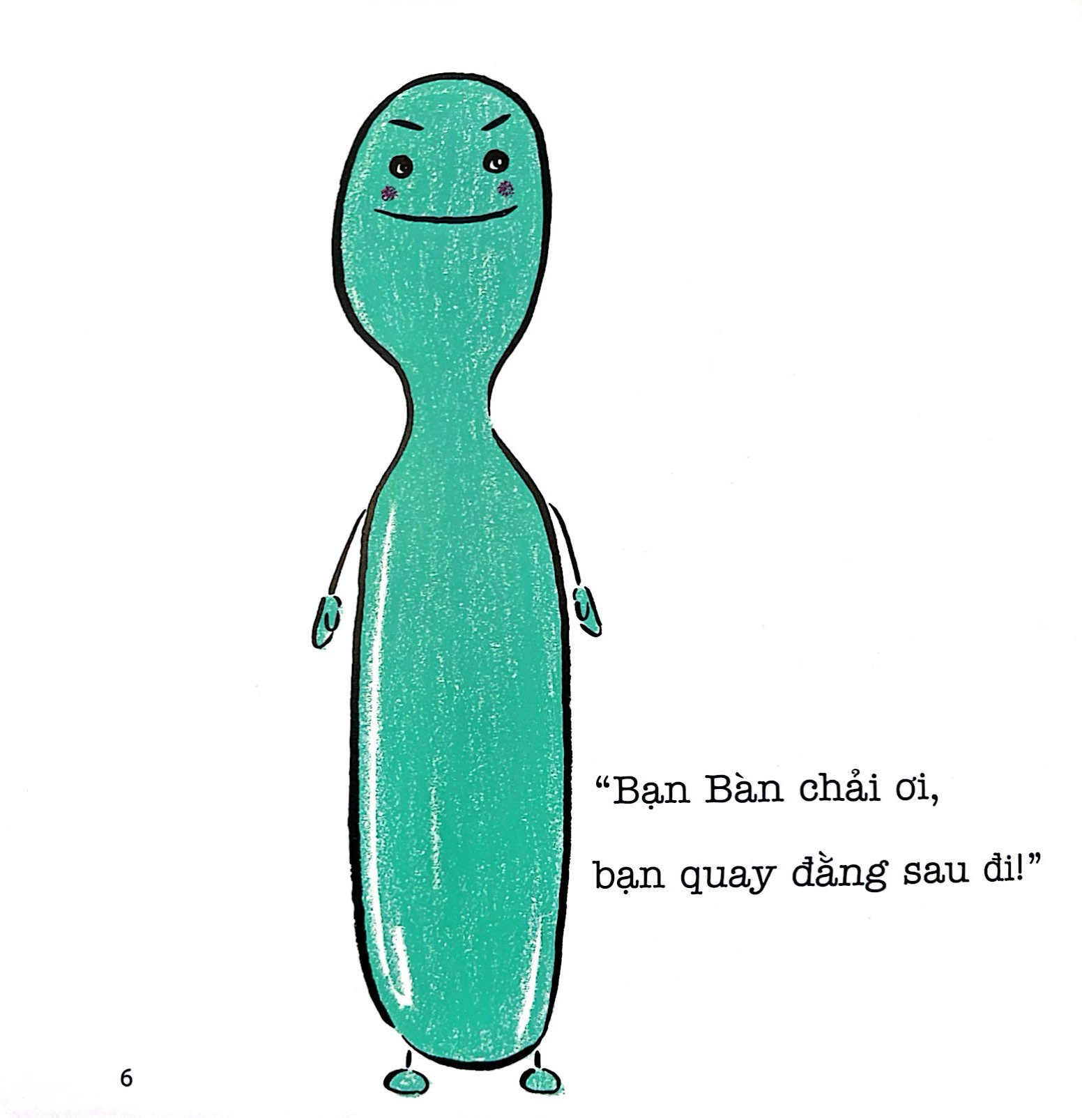 ehon thực phẩm tâm hồn cho bé - niềm vui mỗi ngày - xin chào bàn chải - Ảnh 5