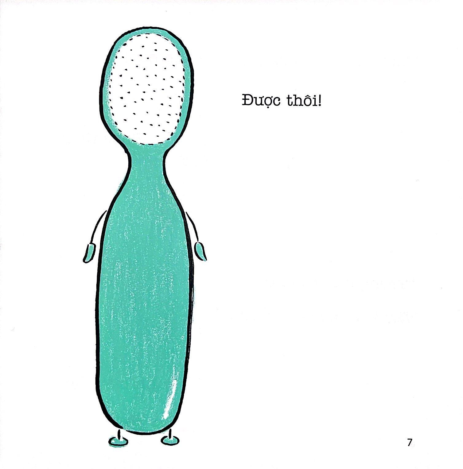 ehon thực phẩm tâm hồn cho bé - niềm vui mỗi ngày - xin chào bàn chải - Ảnh 6