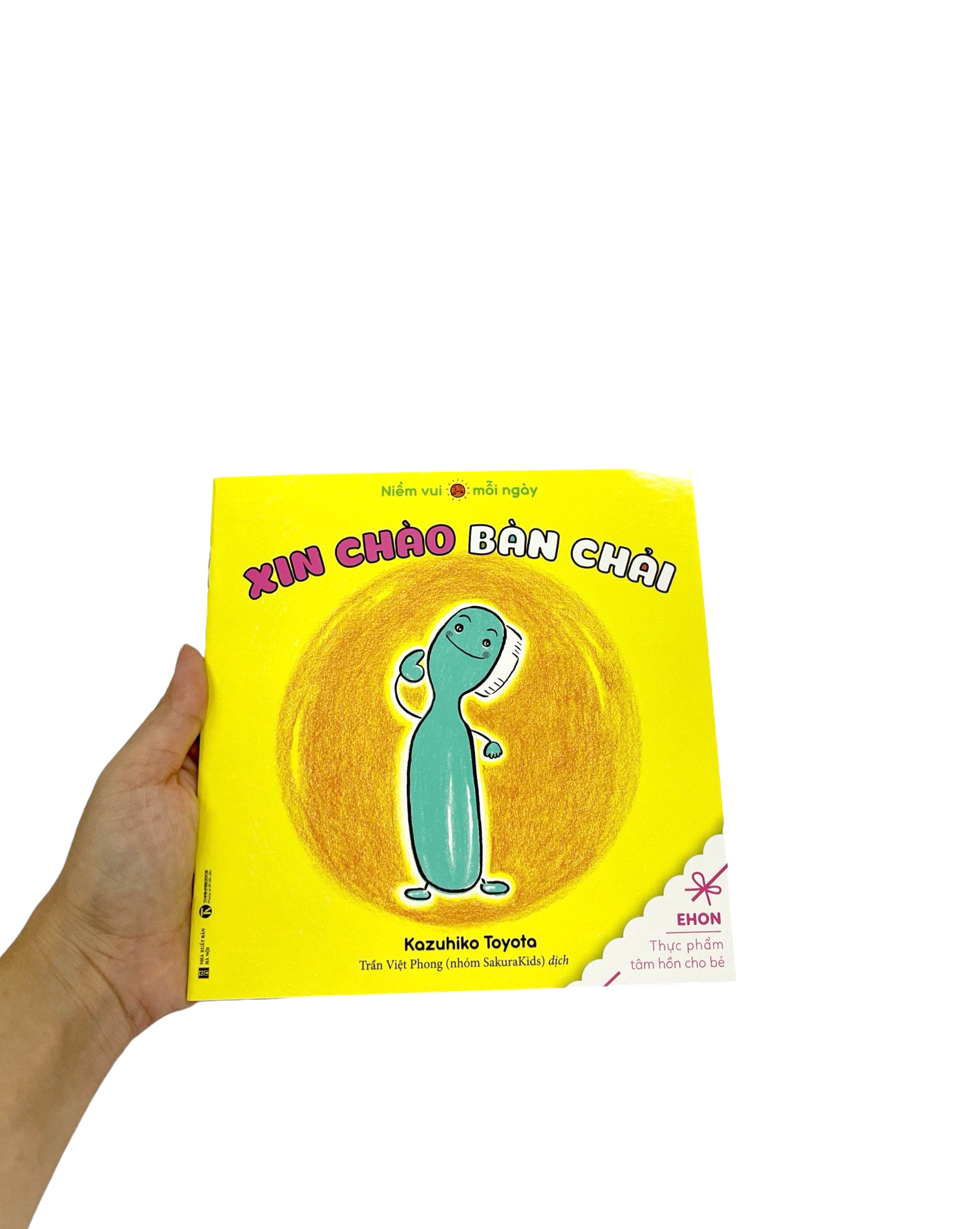 ehon thực phẩm tâm hồn cho bé - niềm vui mỗi ngày - xin chào bàn chải - Ảnh 8