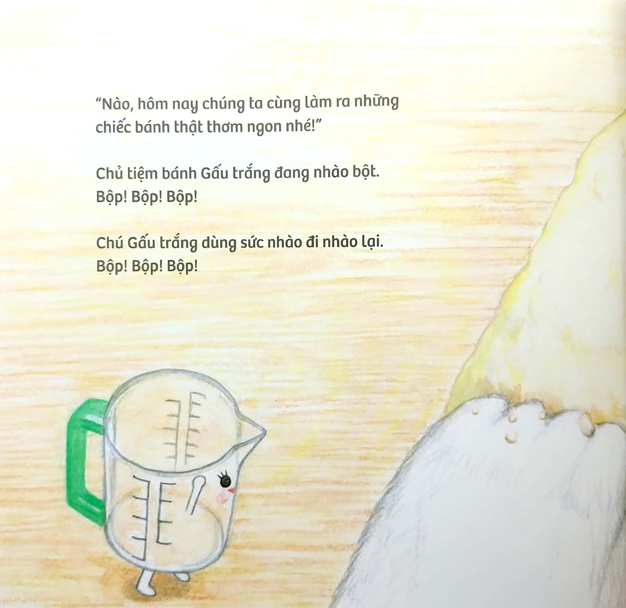 ehon - tiệm bánh động vật - cùng làm bánh nào! - Ảnh 3