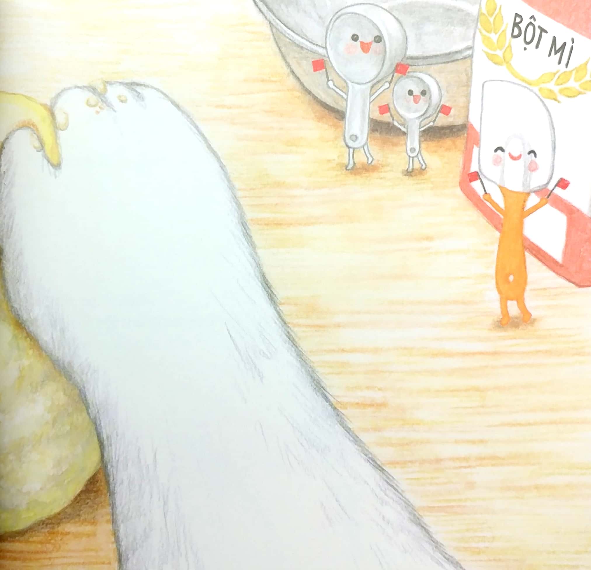 ehon - tiệm bánh động vật - cùng làm bánh nào! - Ảnh 4