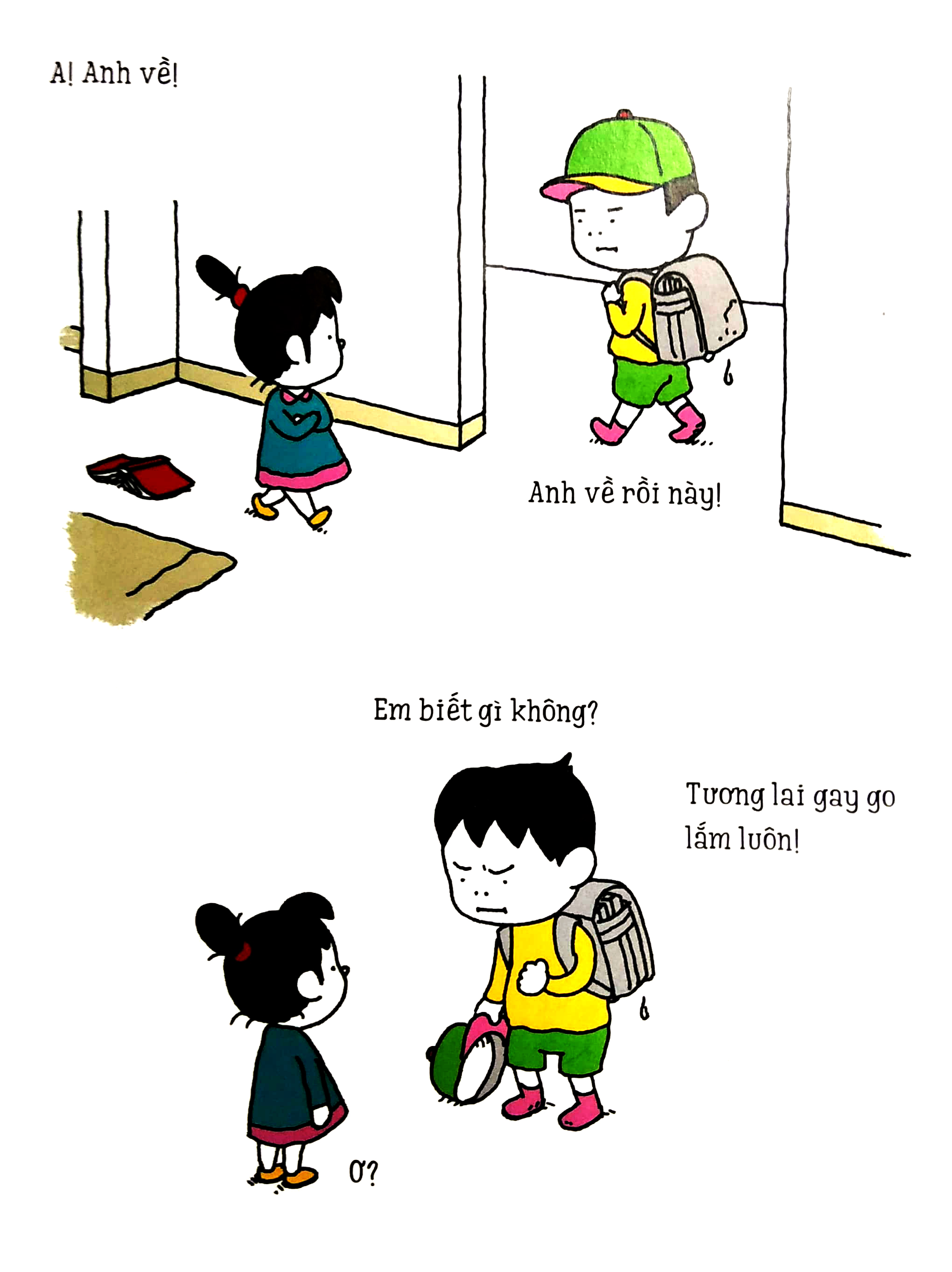 ehon - tớ thắc mắc: sao tương lai cứ sai sai? - Ảnh 5