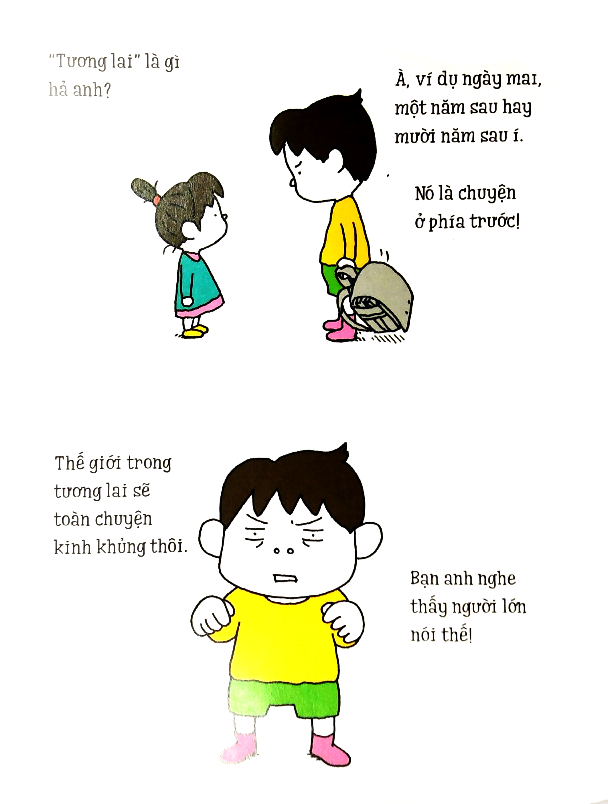 ehon - tớ thắc mắc: sao tương lai cứ sai sai? - Ảnh 6