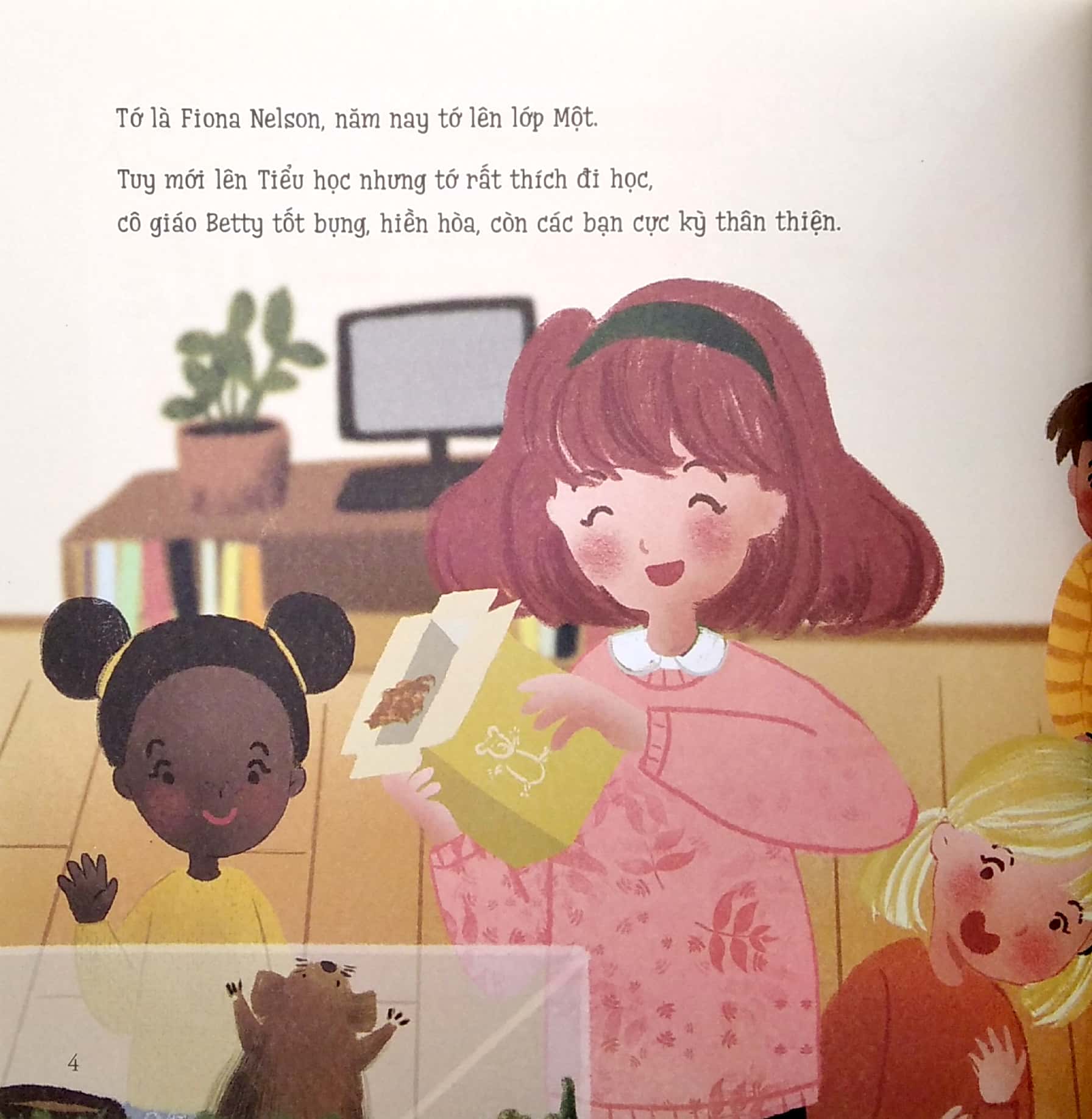 ehon - trẻ là thiên tài theo một cách riêng - harry tớ vuốn viết được tên của cậu! (từ 6 tuổi) - Ảnh 3