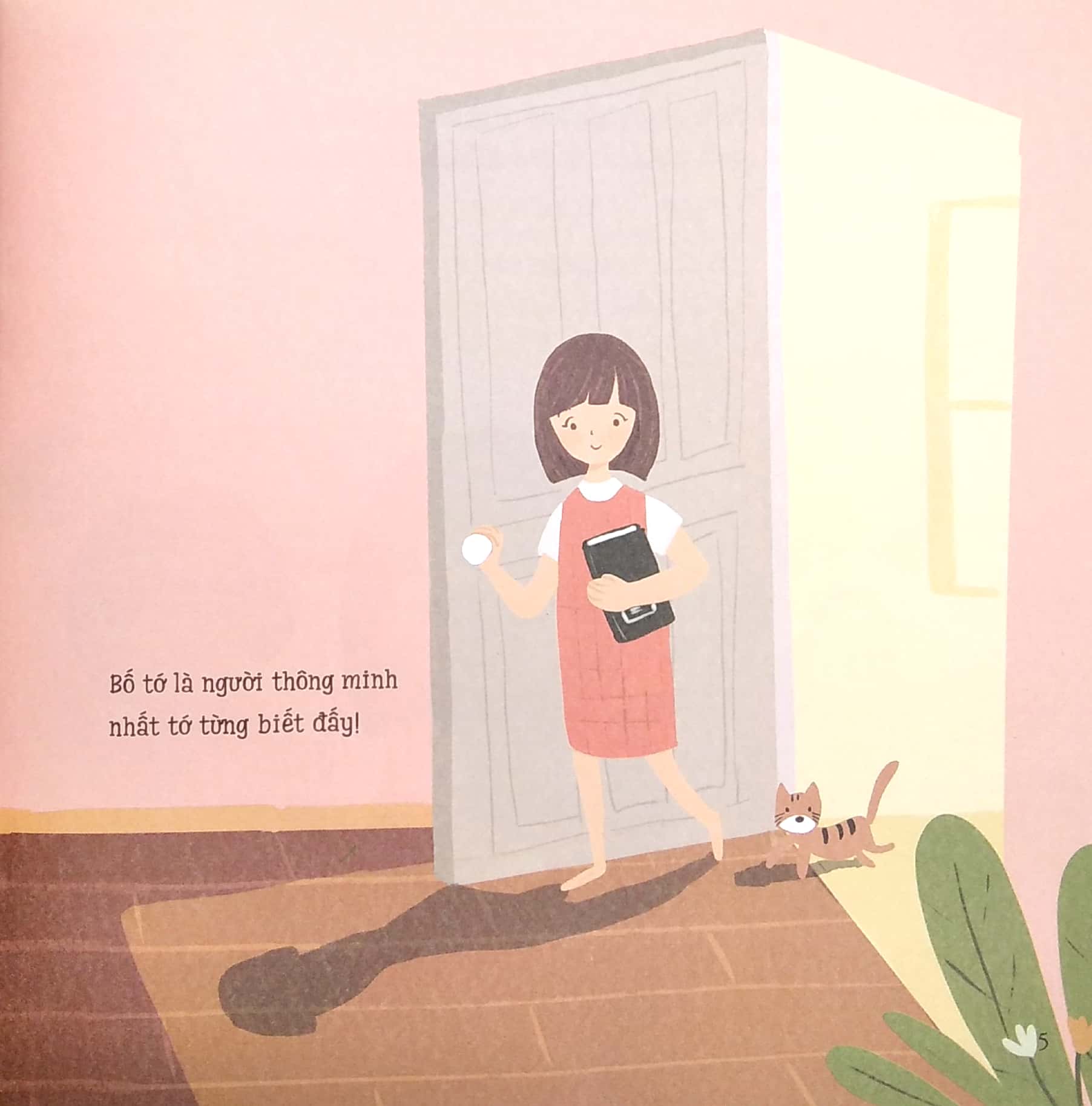 ehon - trẻ là thiên tài theo một cách riêng - không thể tin được, bố không thể đánh vần giúp tớ! (từ 6 tuổi) - Ảnh 4