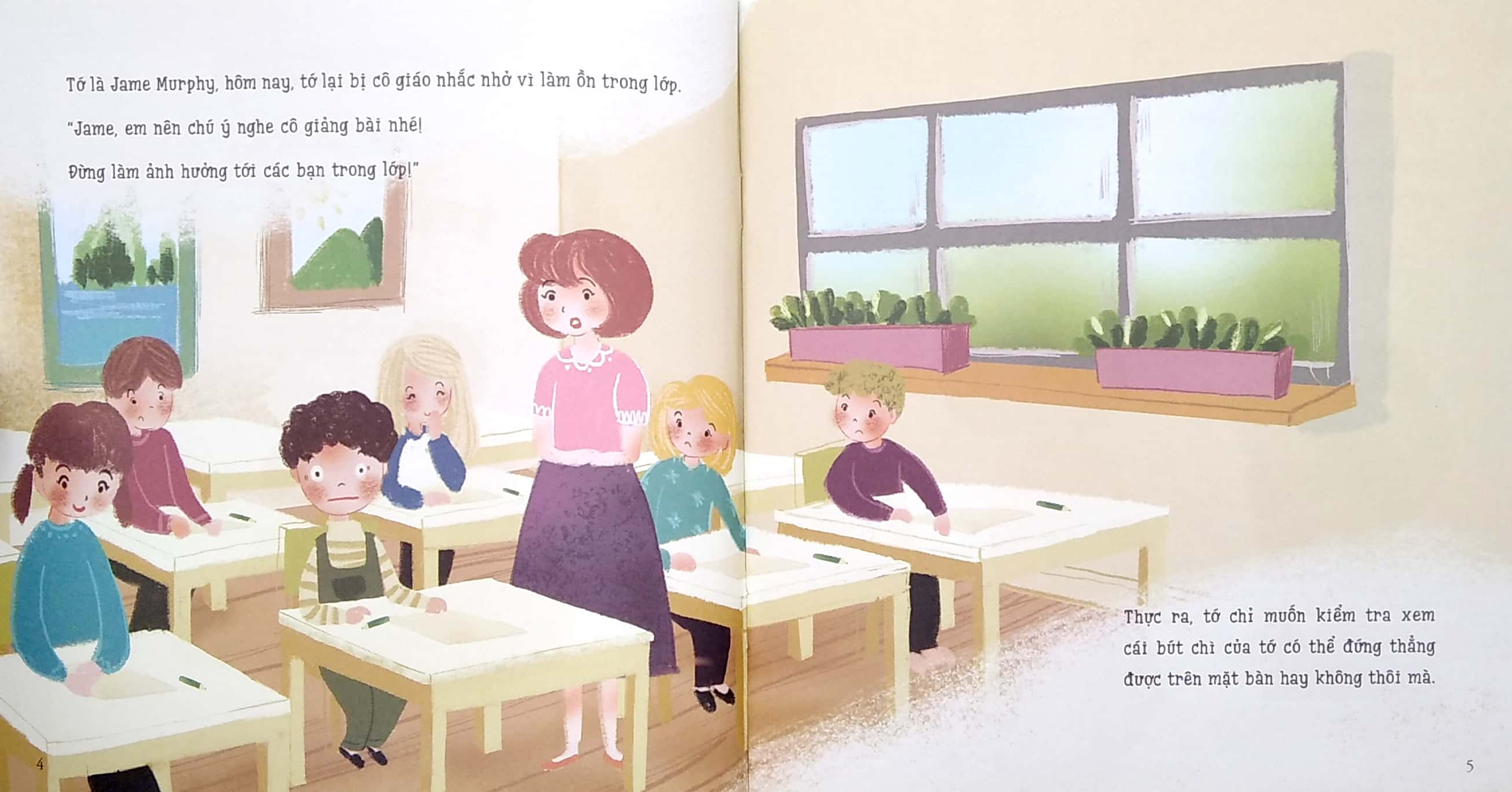 ehon - trẻ là thiên tài theo một cách riêng - tớ là jame, đứa trẻ hiếu động! (từ 6 tuổi) - Ảnh 3