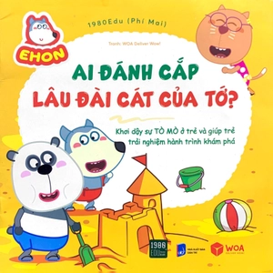 ehon wolfoo - ai đánh cắp lâu đài cát của tớ - Ảnh 2