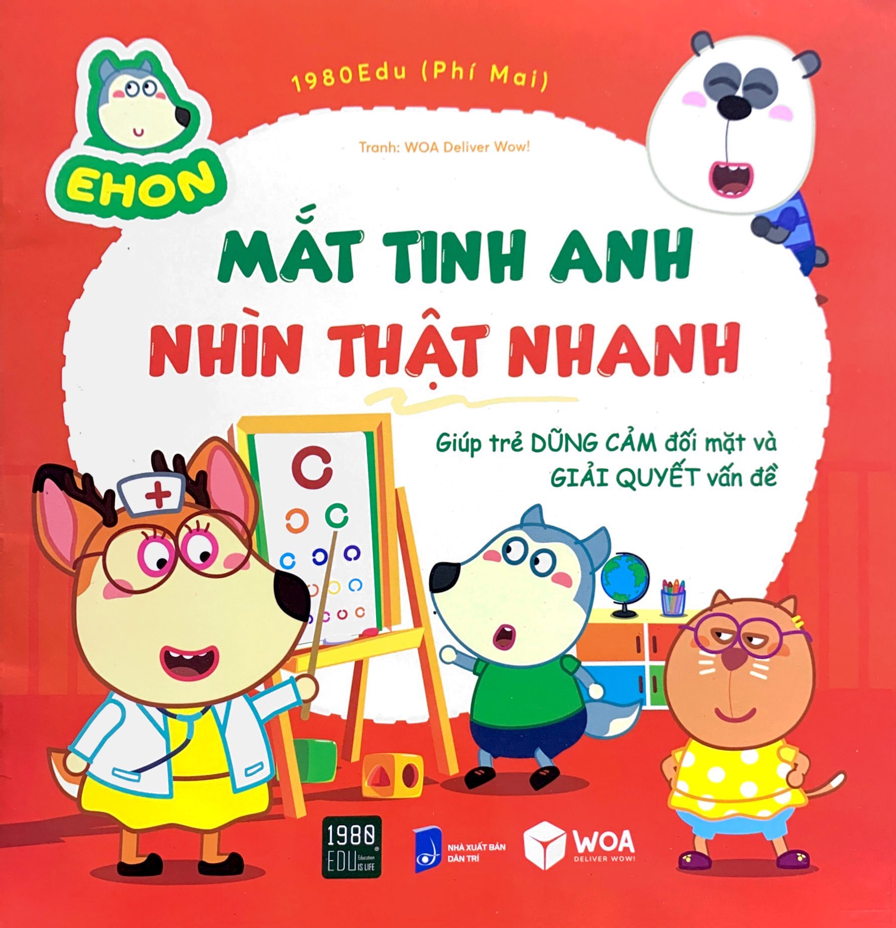 ehon wolfoo - mắt tinh anh, nhìn thật nhanh - Ảnh 2