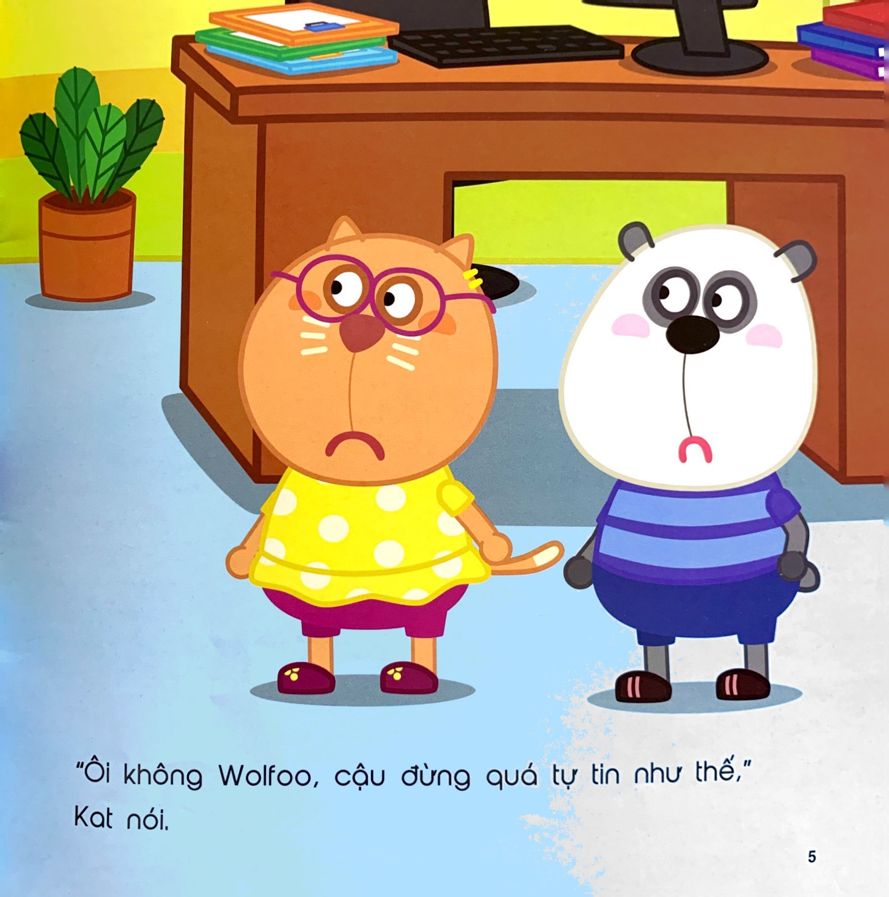 ehon wolfoo - mắt tinh anh, nhìn thật nhanh - Ảnh 6