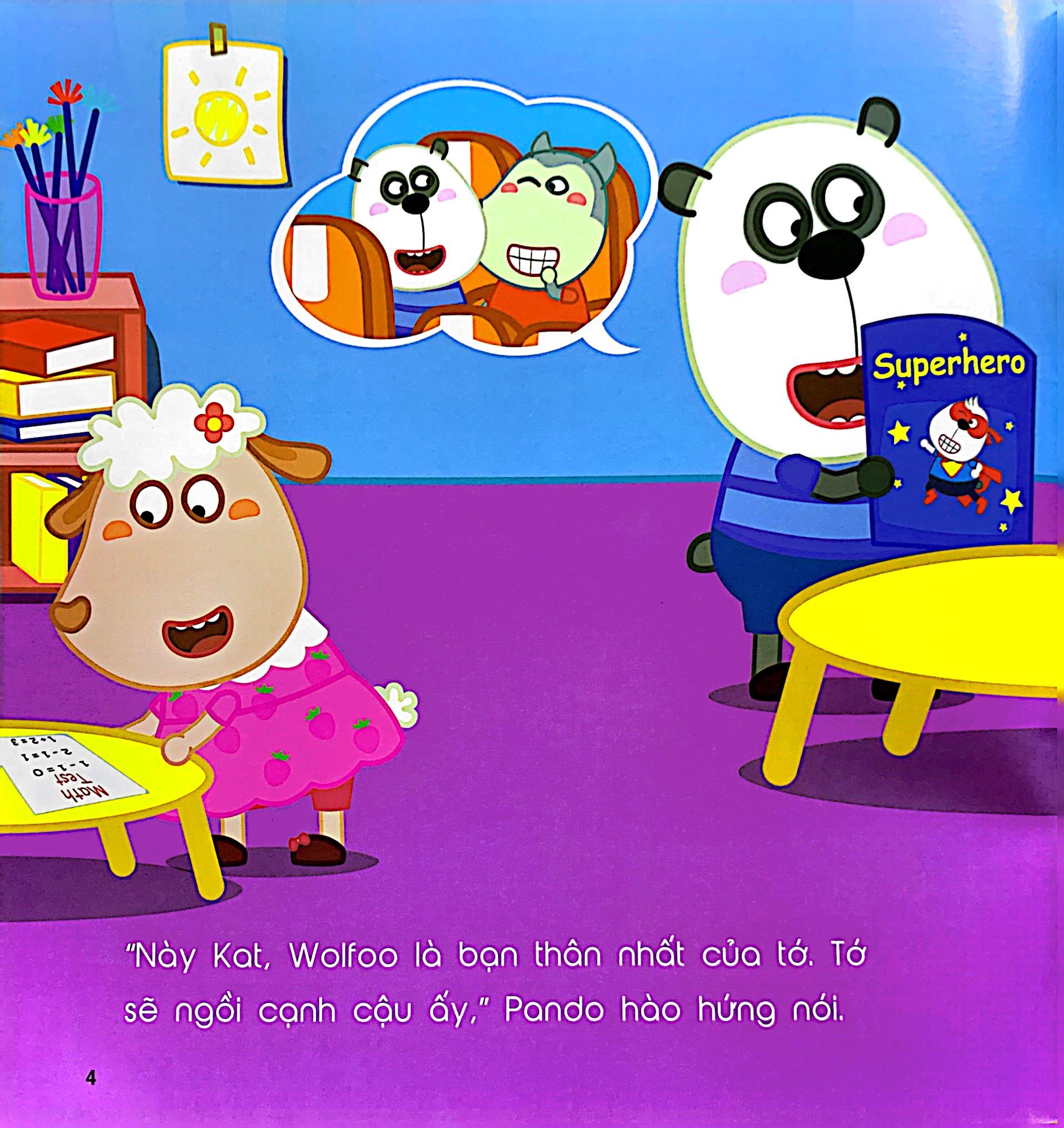 ehon wolfoo - người bạn thân nhất của tớ - Ảnh 5