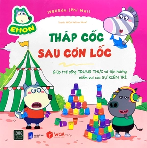 ehon wolfoo - tháp cốc sau cơn lốc - Ảnh 2