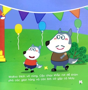 ehon wolfoo - tháp cốc sau cơn lốc - Ảnh 4