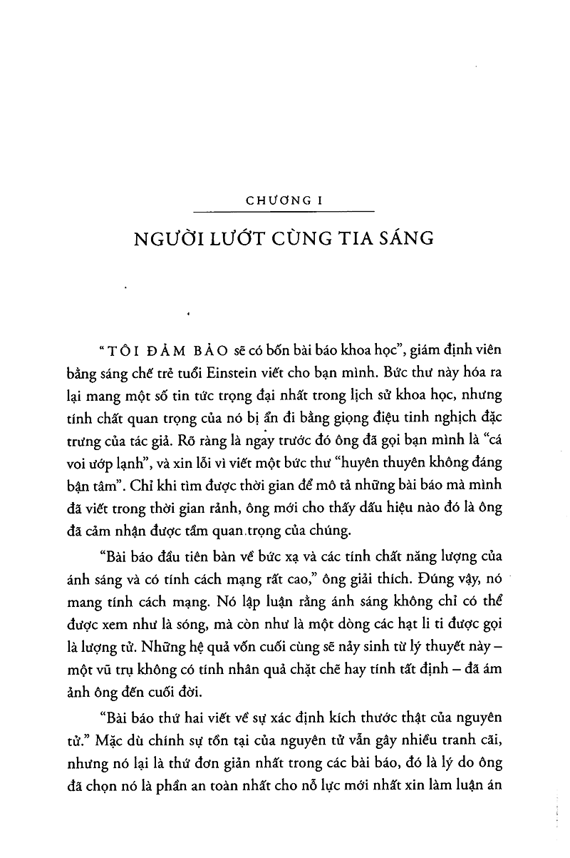 einstein cuộc đời và vũ trụ (tái bản 2022) - Ảnh 5