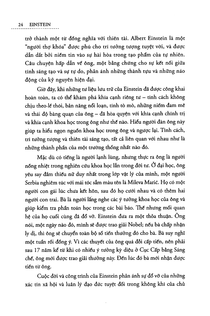 einstein cuộc đời và vũ trụ (tái bản 2022) - Ảnh 7