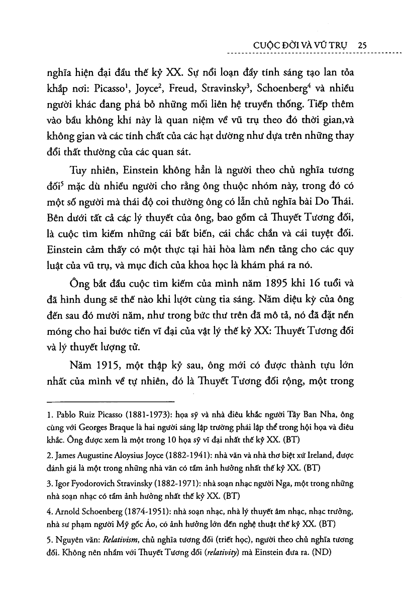 einstein cuộc đời và vũ trụ (tái bản 2022) - Ảnh 8