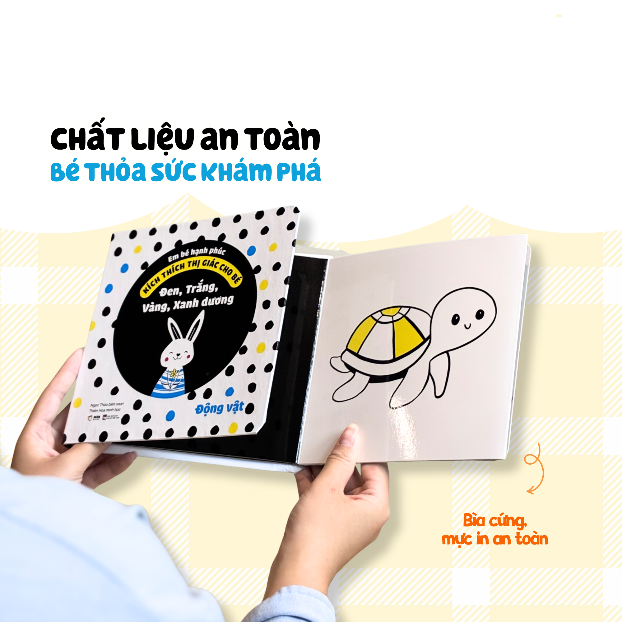 Em Bé Hạnh Phúc - Kích Thích Thị Giác Cho Bé - Màu Sắc - Ngày Của Bé - Bìa Cứng - Ảnh 6