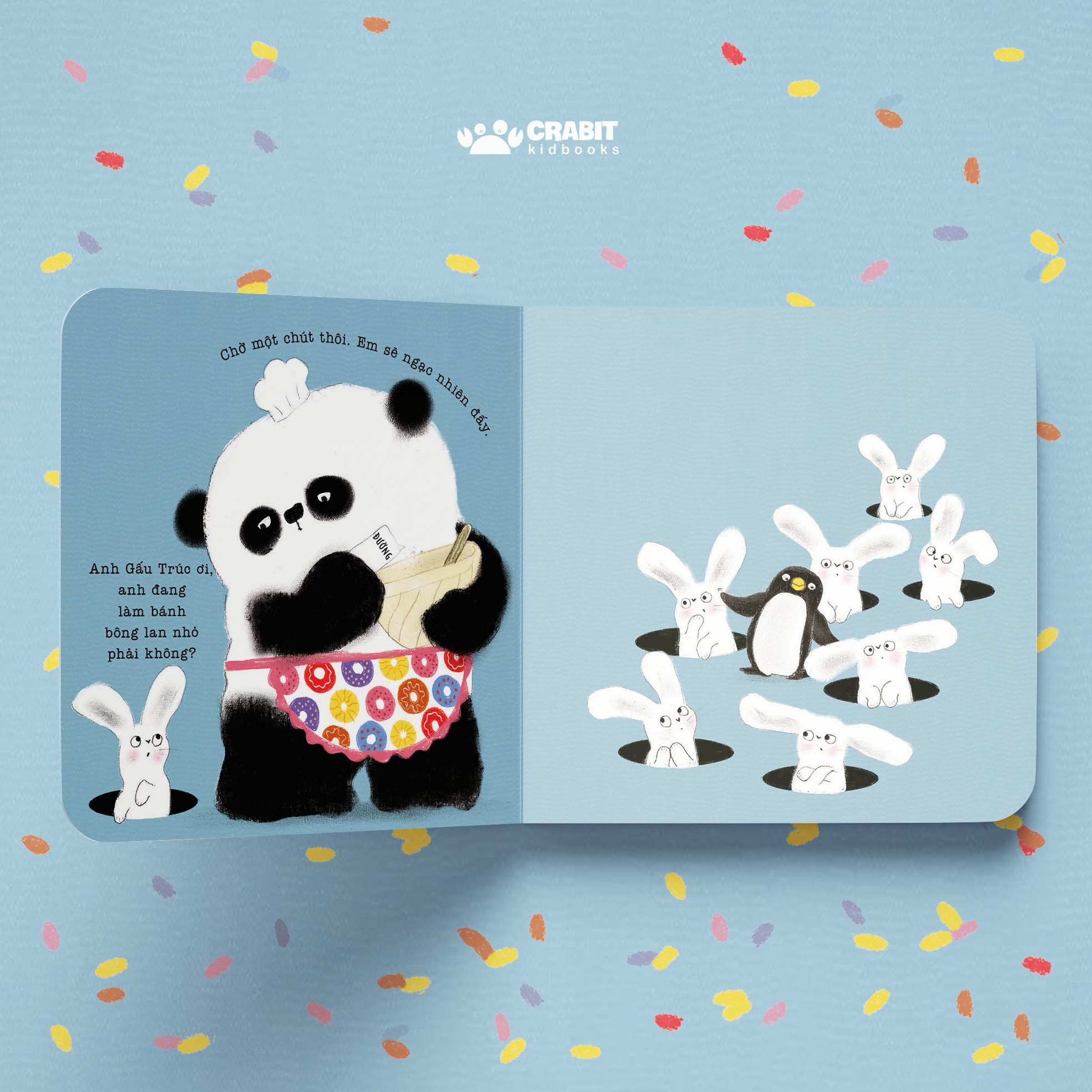 em chờ được mà, anh gấu trúc ơi! - bìa cứng - Ảnh 5