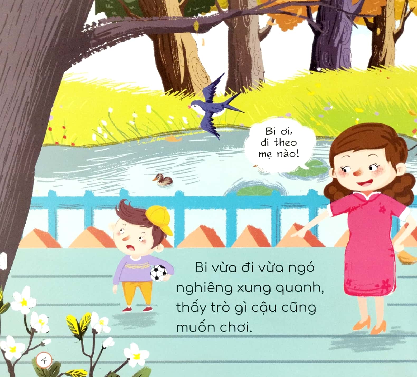 em học cách giữ an toàn cho bản thân - bi đi tìm mẹ - Ảnh 5