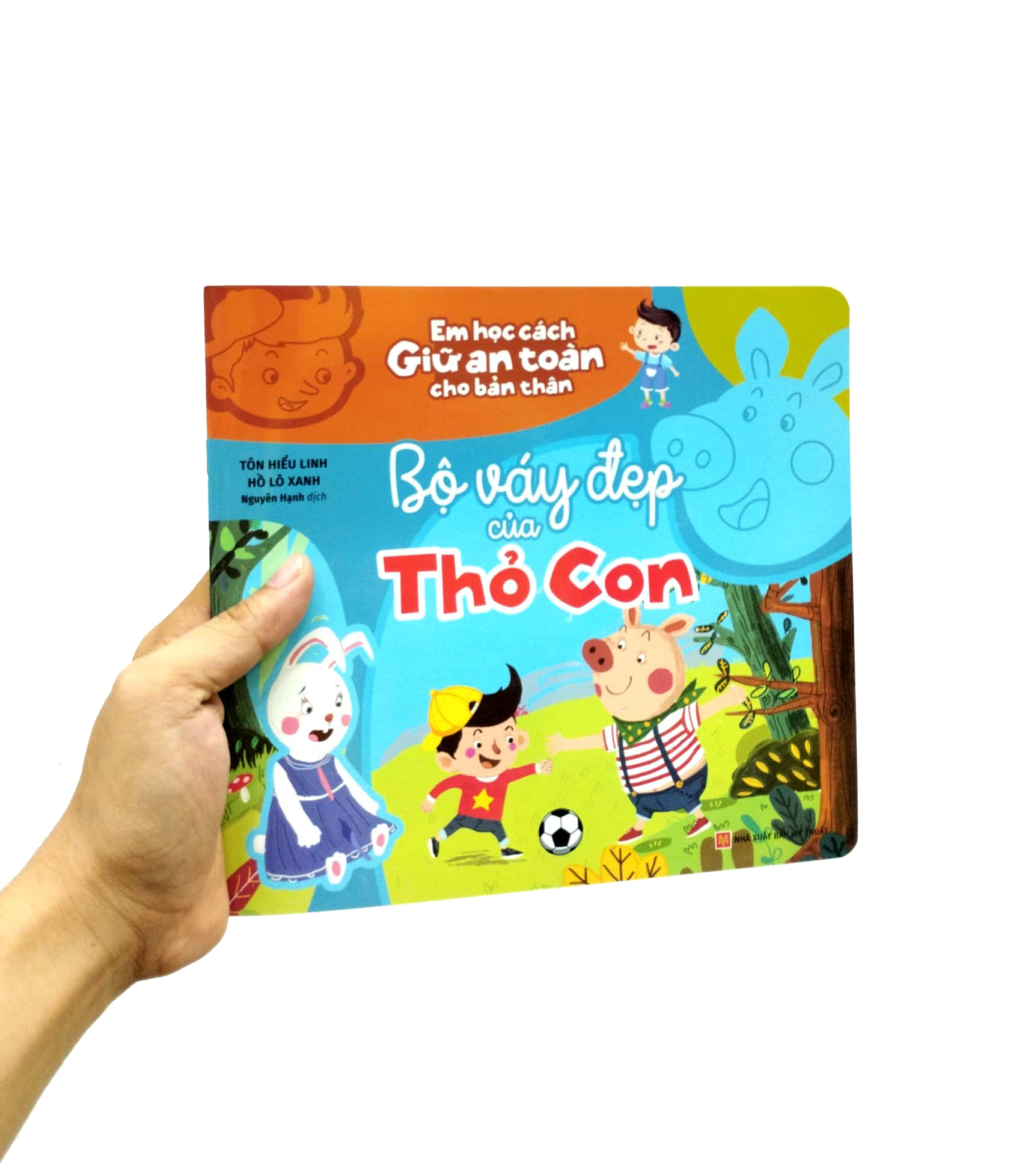 em học cách giữ an toàn cho bản thân - bộ váy đẹp của thỏ con - Ảnh 7