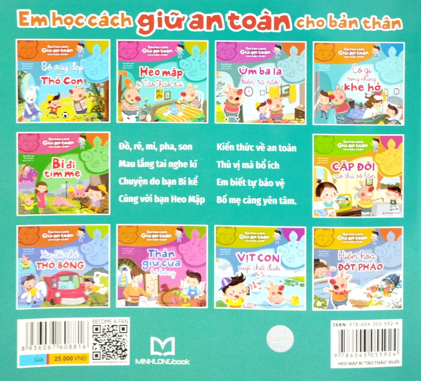 em học cách giữ an toàn cho bản thân - heo mập bị "tào tháo" đuổi - Ảnh 11