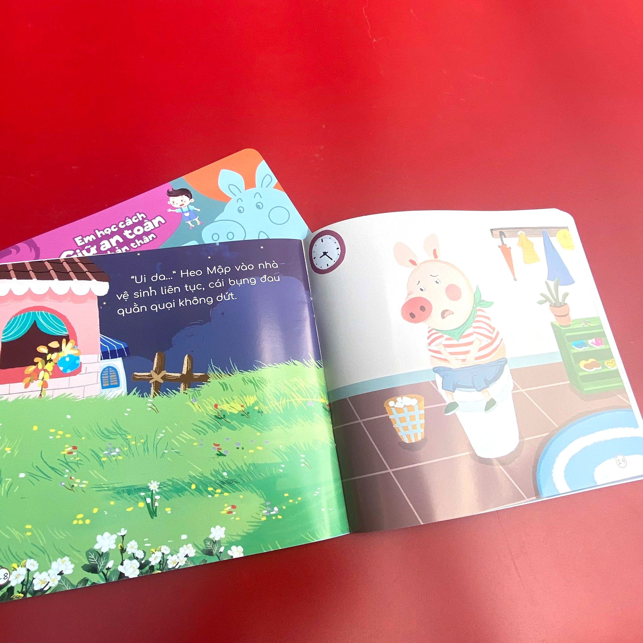 em học cách giữ an toàn cho bản thân - heo mập bị "tào tháo" đuổi - Ảnh 3