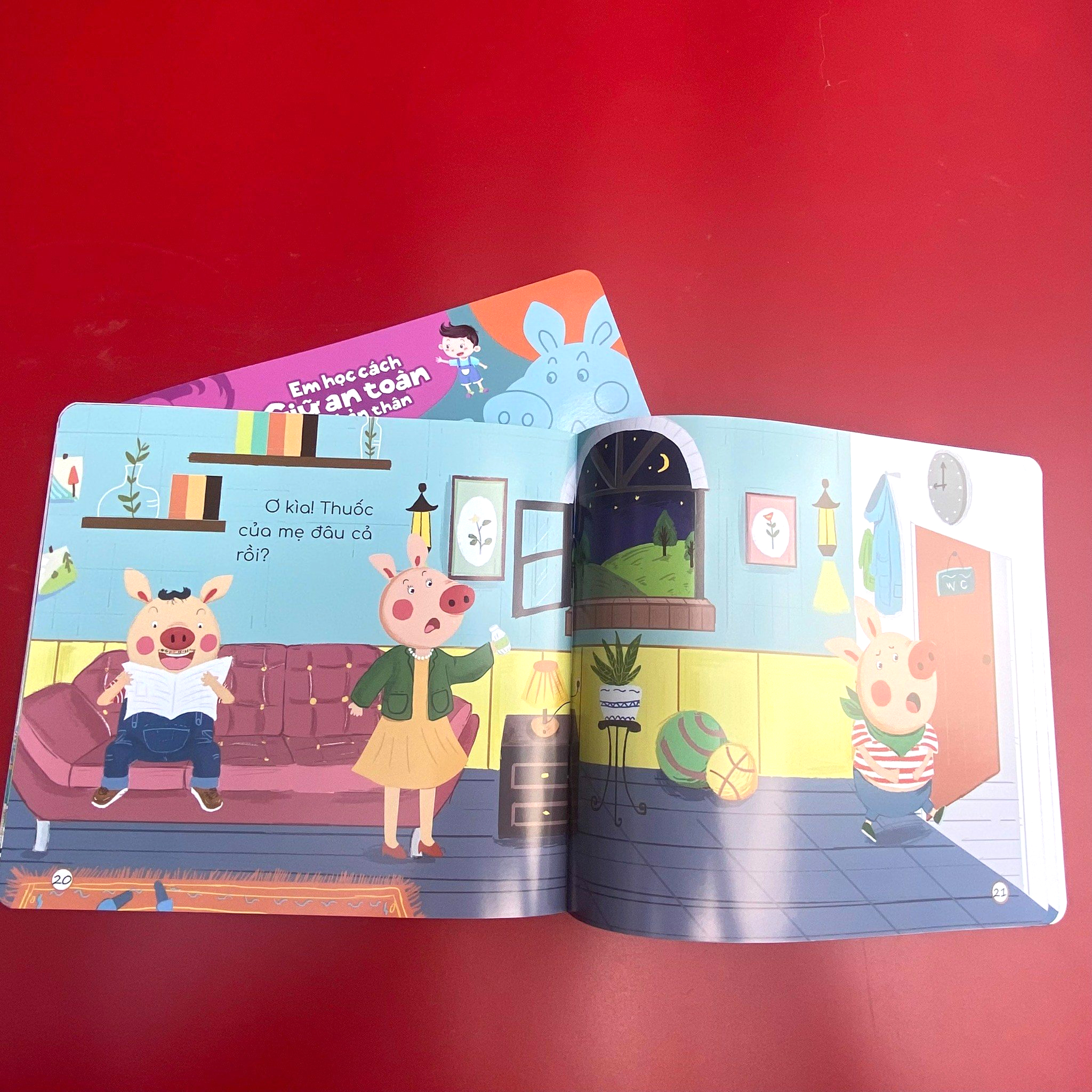 em học cách giữ an toàn cho bản thân - heo mập bị "tào tháo" đuổi - Ảnh 4