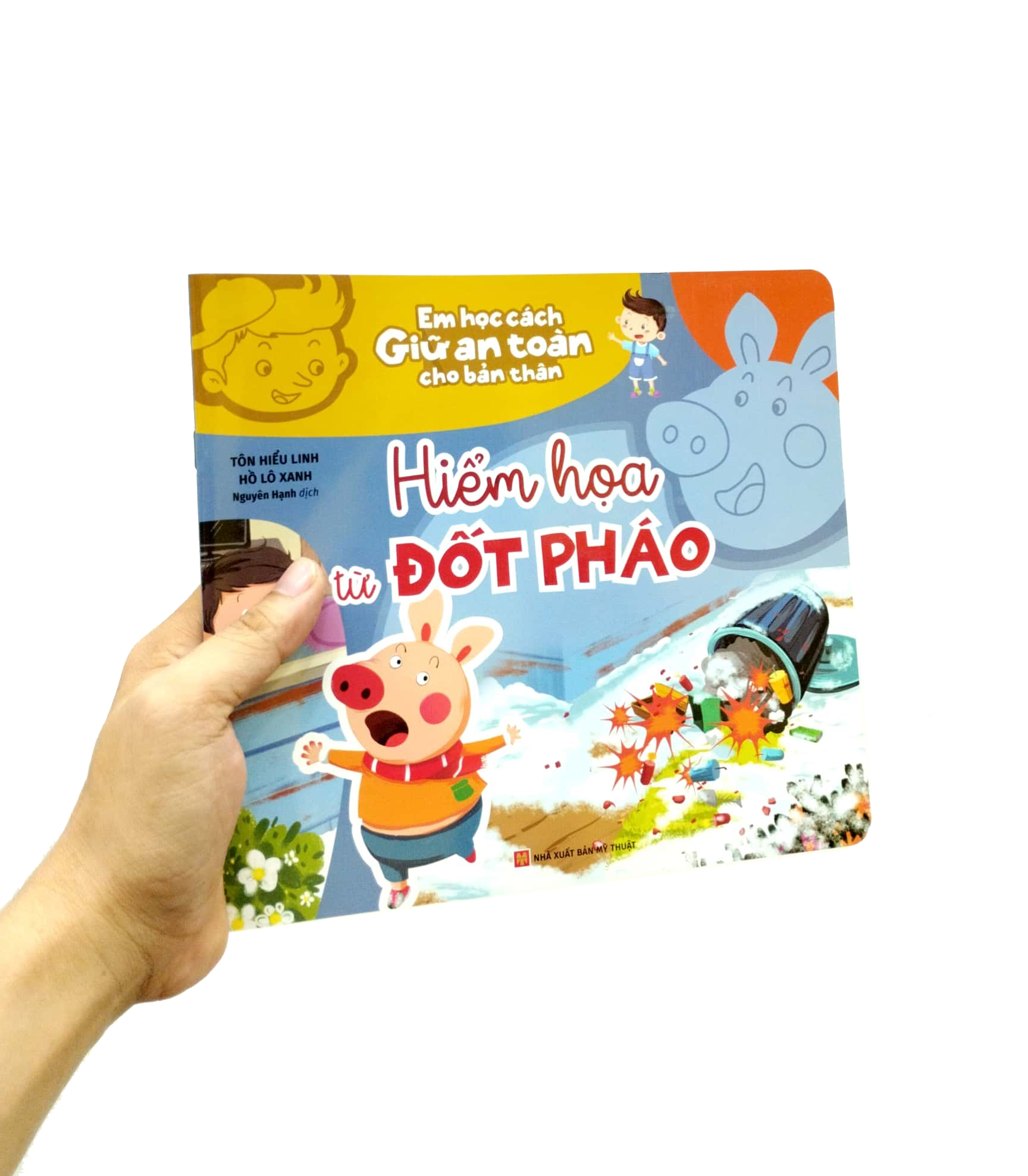 em học cách giữ an toàn cho bản thân - hiểm họa từ đốt pháo - Ảnh 7