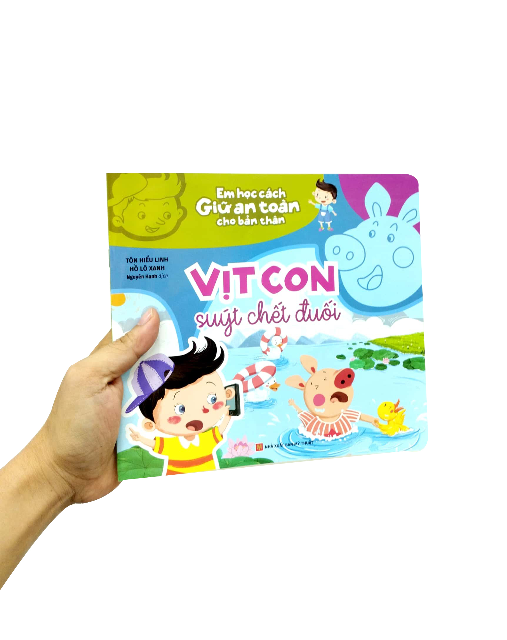 em học cách giữ an toàn cho bản thân - vịt con suýt chết đuối - Ảnh 7