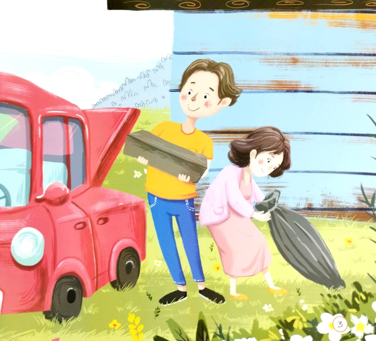 em học cách giữ an toàn cho bản thân - xin lỗi nhé thỏ bông - Ảnh 4