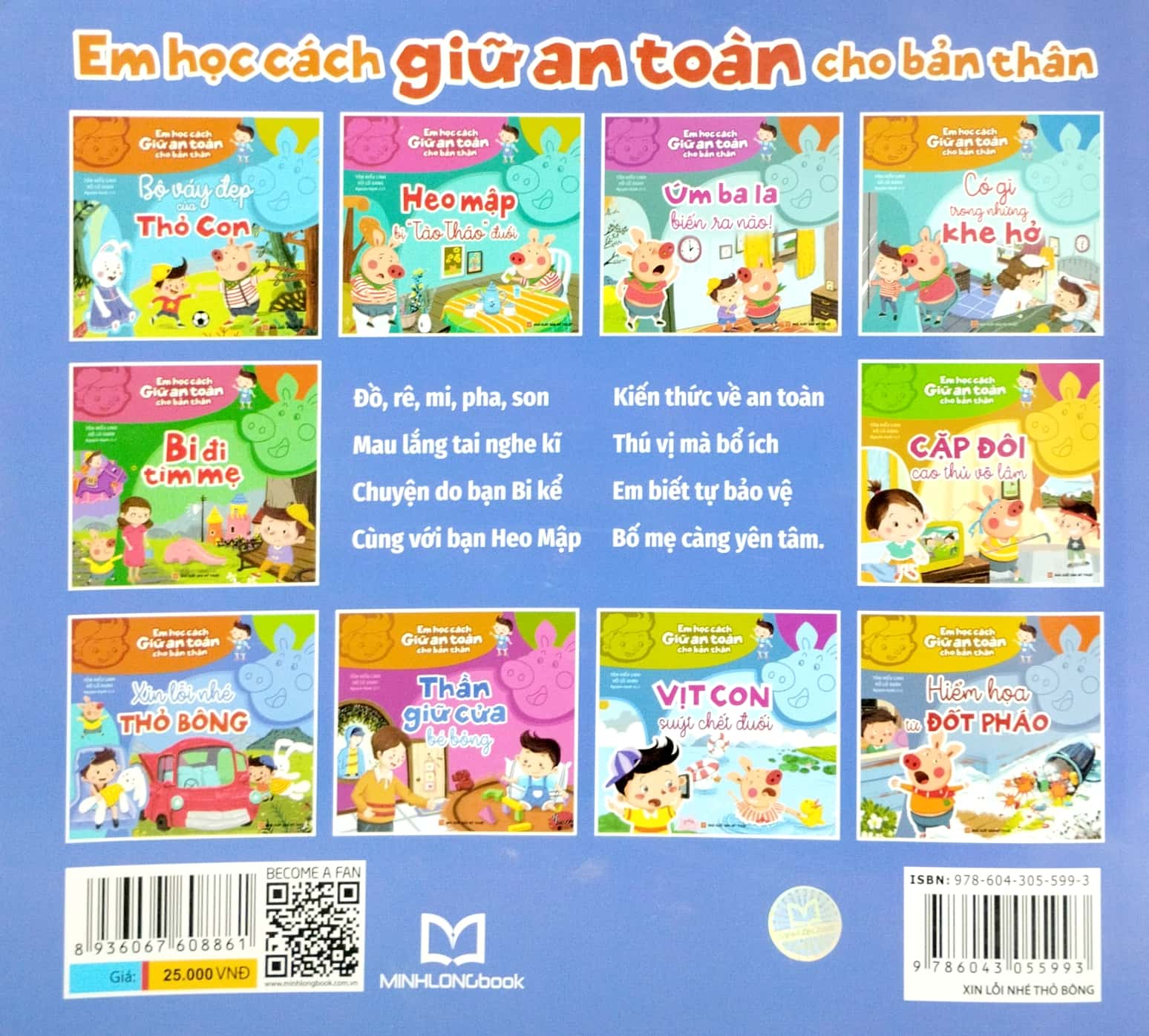 em học cách giữ an toàn cho bản thân - xin lỗi nhé thỏ bông - Ảnh 6