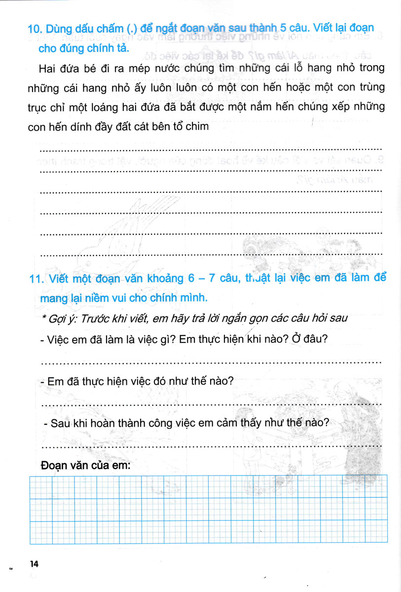 em học tiếng việt 3 - tập 1 (biên soạn theo chương trình giáo dục phổ thông mới - định hướng phát triển năng lực - dùng chung cho các bộ sgk hiện hành) - Ảnh 12