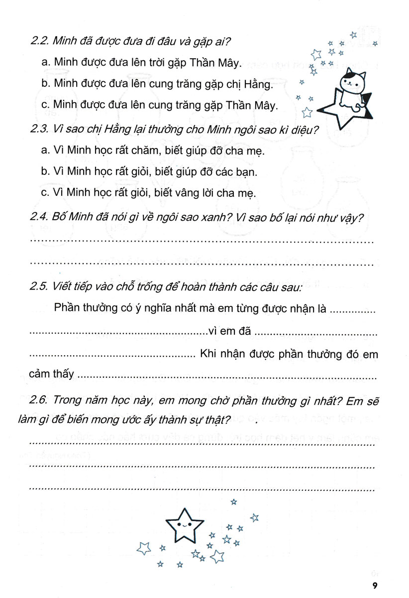 em học tiếng việt 3 - tập 1 (biên soạn theo chương trình giáo dục phổ thông mới - định hướng phát triển năng lực - dùng chung cho các bộ sgk hiện hành) - Ảnh 9