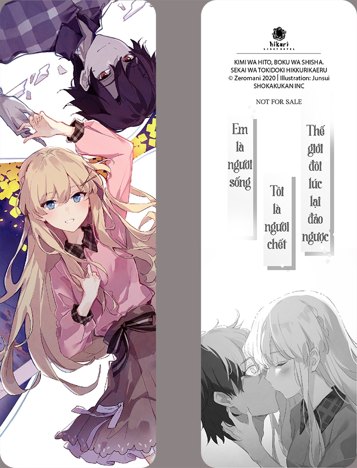 em là người sống, tôi là người chết, thế giới đôi lúc lại đảo ngược - tặng kèm bookmark - Ảnh 3