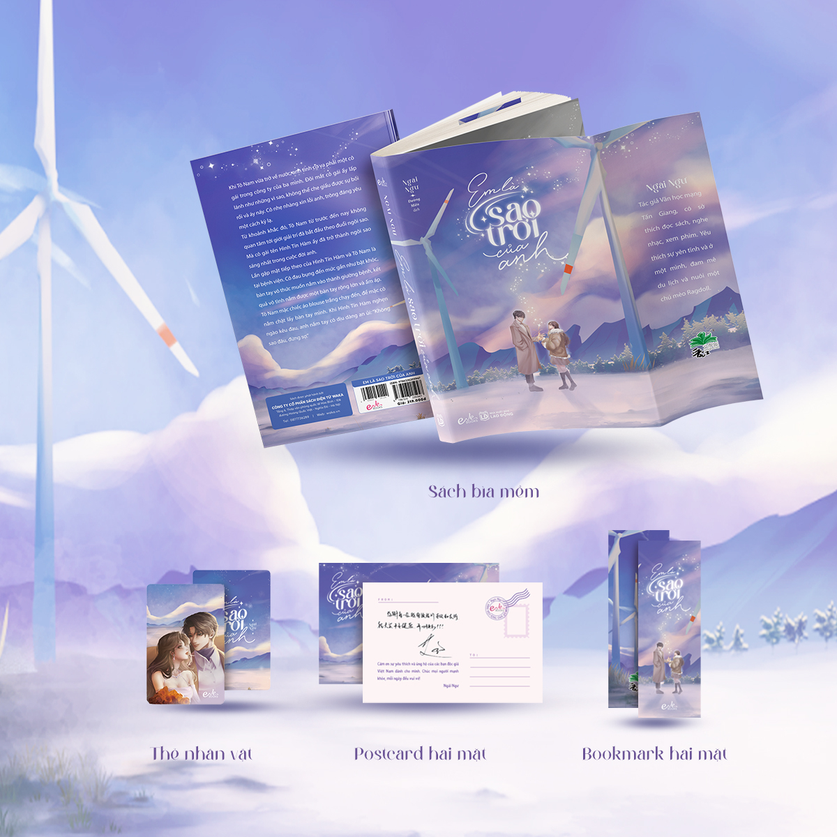 Em Là Sao Trời Của Anh - Tặng Kèm Bookmark 2 Mặt + Postcard Bồi Cứng Có In Lời Chúc Của Tác Giả + Card Bo Góc Bồi Cứng - Ảnh 2