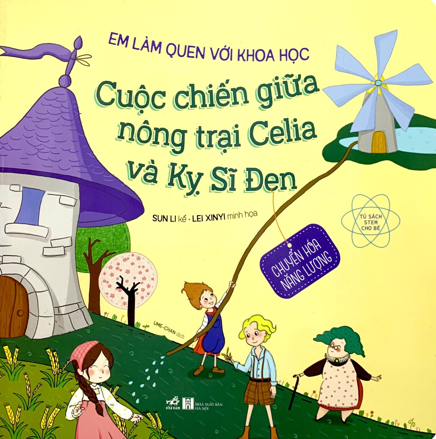 em làm quen với khoa học - cuộc chiến giữa nông trại celia và kỵ sĩ đen - Ảnh 2