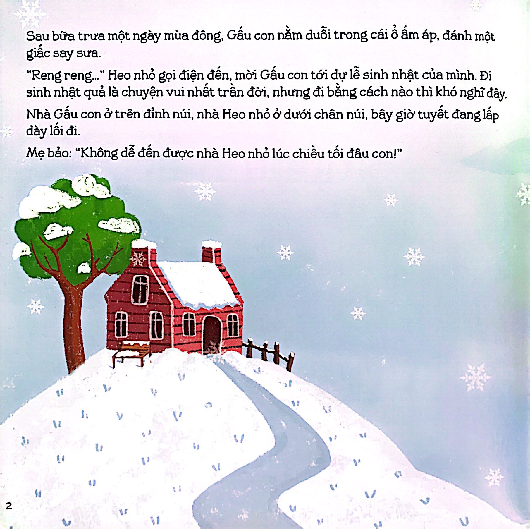 em làm quen với khoa học - gấu con muốn xuống núi - Ảnh 3