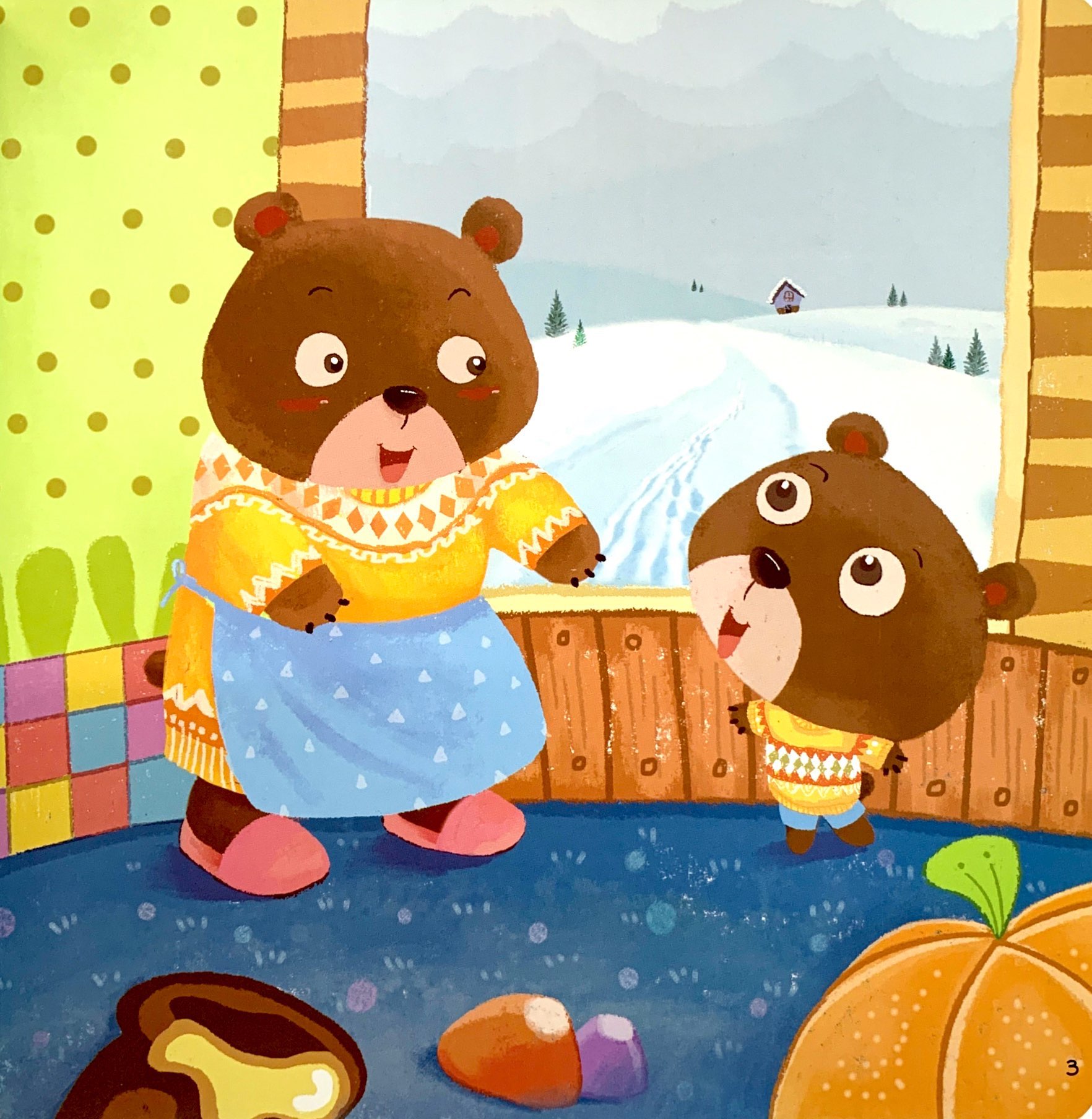 em làm quen với khoa học - gấu con muốn xuống núi - Ảnh 4