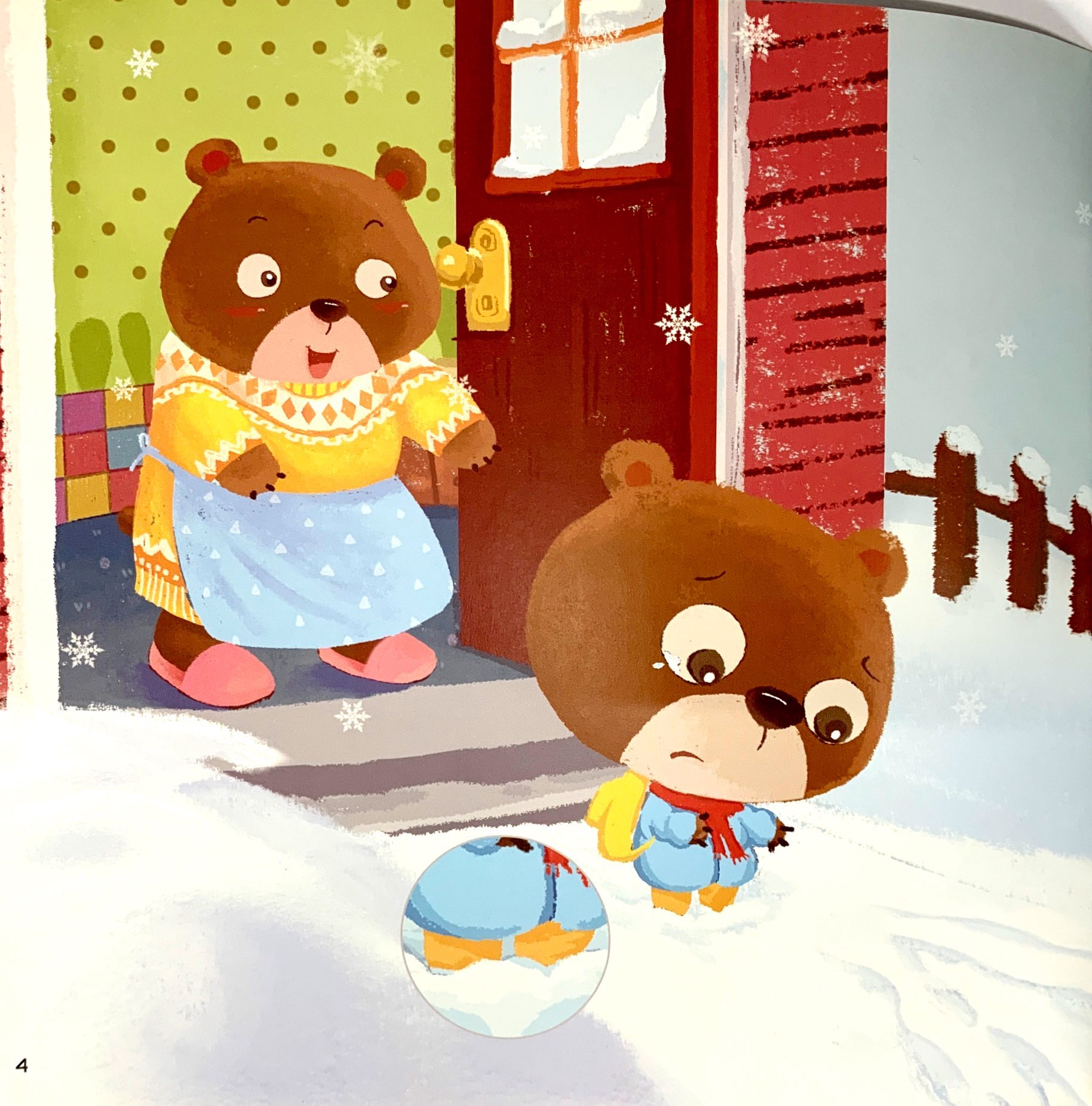 em làm quen với khoa học - gấu con muốn xuống núi - Ảnh 5