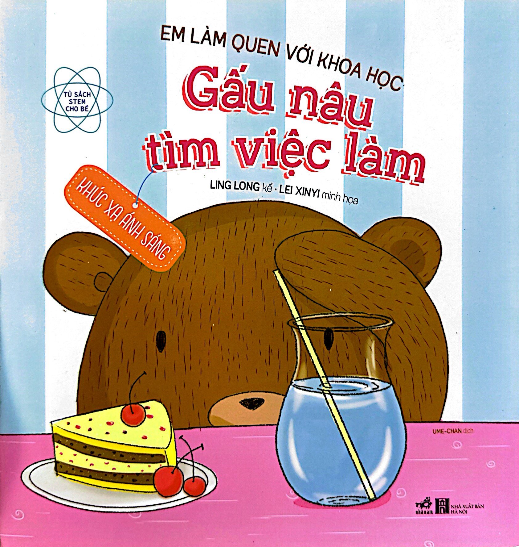 em làm quen với khoa học - gấu nâu tìm việc làm - Ảnh 2