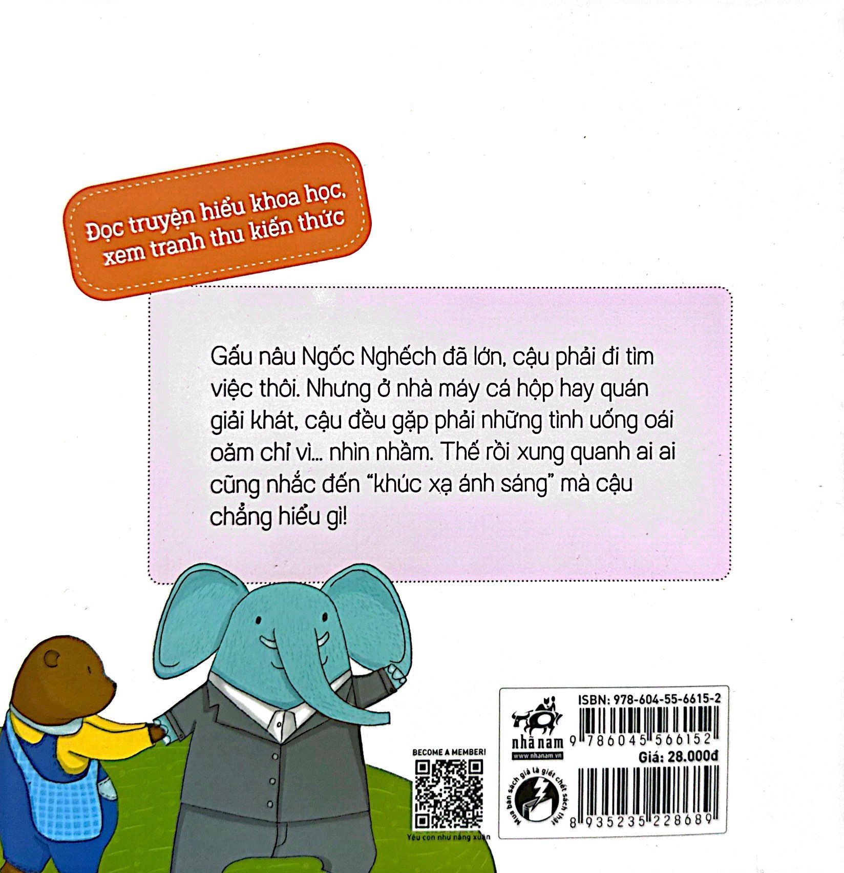 em làm quen với khoa học - gấu nâu tìm việc làm - Ảnh 6