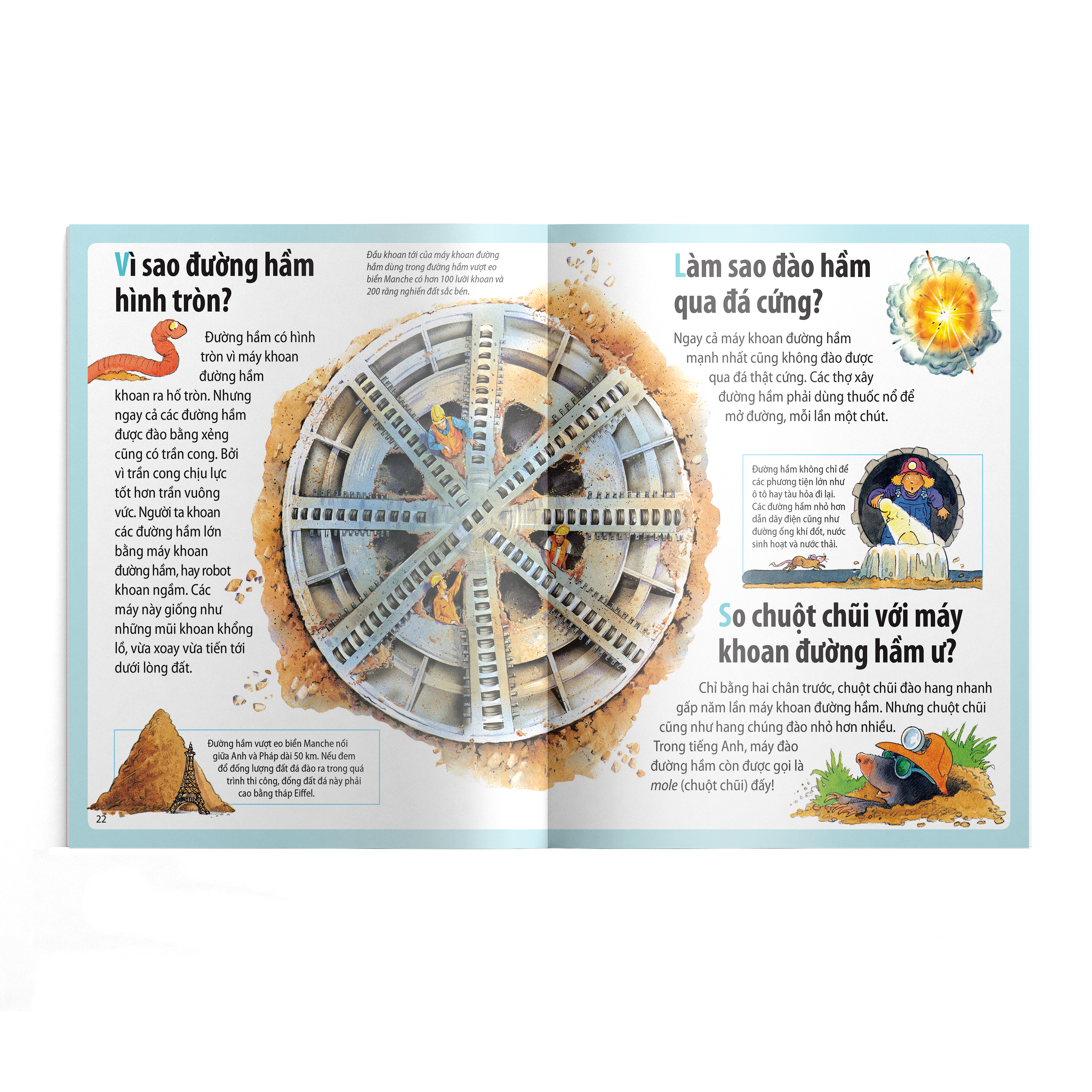 em muốn biết vì sao - đường hầm hình tròn và những câu hỏi khác về các công trình xây dựng - Ảnh 5