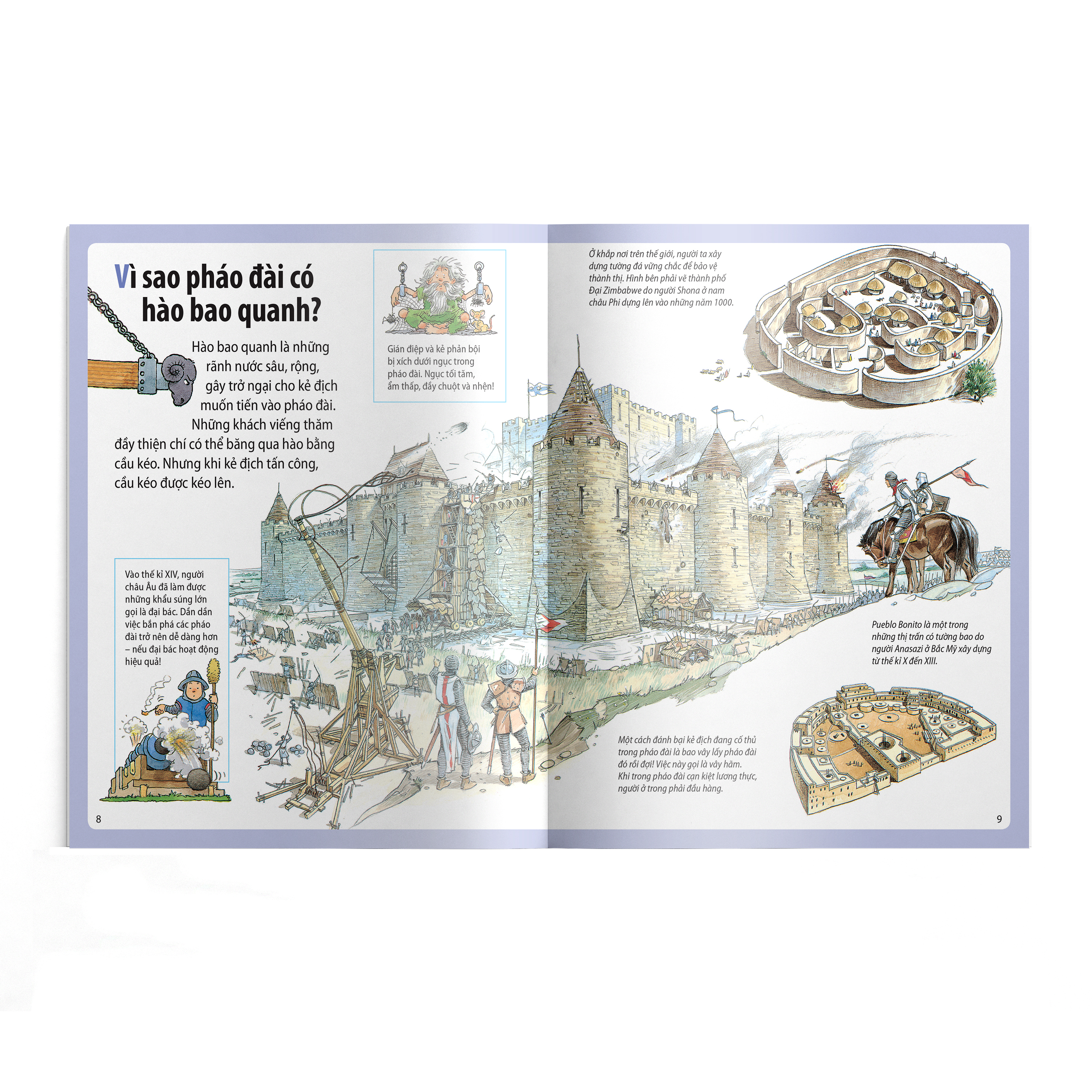 em muốn biết vì sao - pháo đài có hào bao quanh và những câu hỏi khác về ngày xưa - Ảnh 5