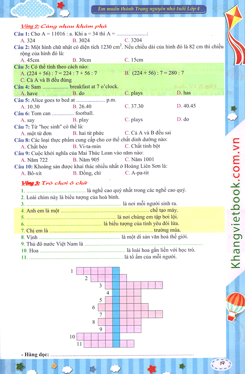 em muốn làm trạng nguyên nhỏ tuổi lớp 4 - Ảnh 18