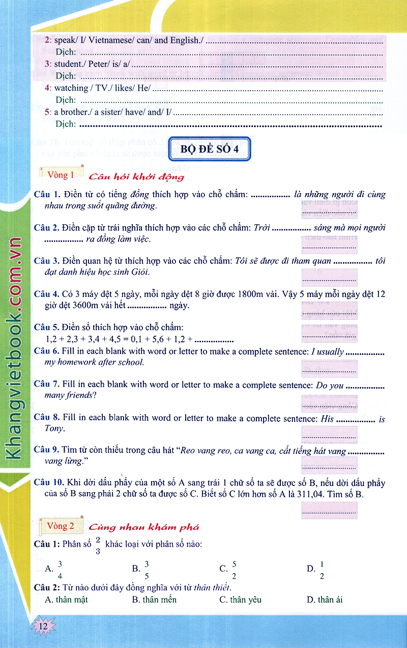 em muốn làm trạng nguyên nhỏ tuổi lớp 5 - Ảnh 12