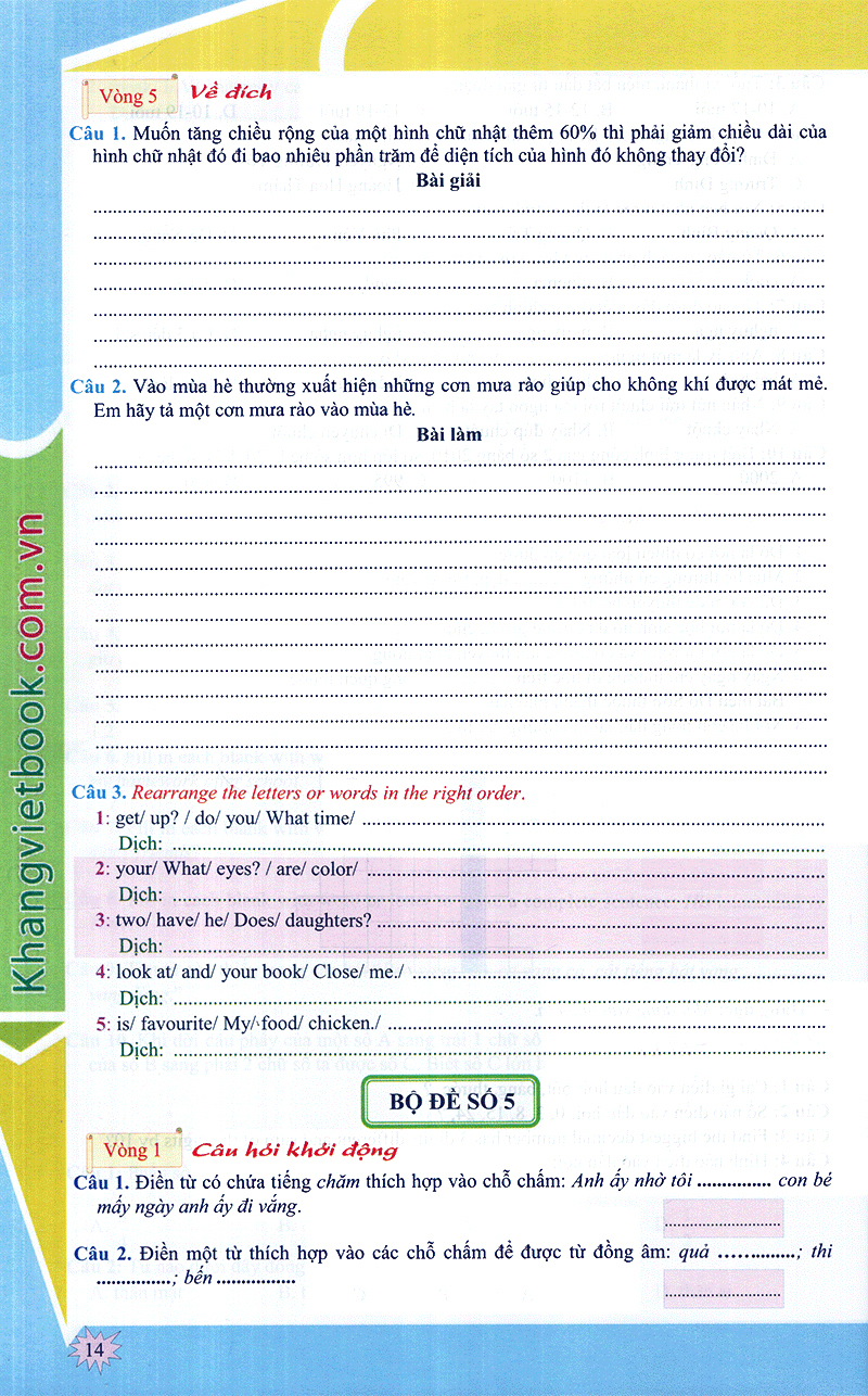 em muốn làm trạng nguyên nhỏ tuổi lớp 5 - Ảnh 14